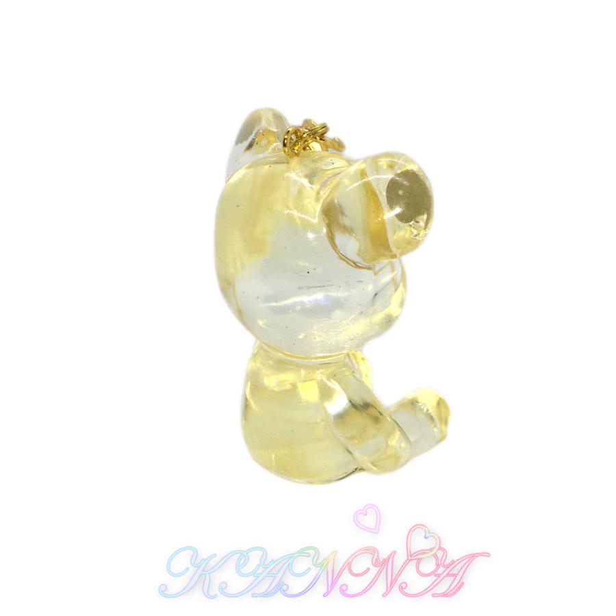 キラキラ 立体 クリスタル ベア バッグチャーム  by Kanna |  | 09