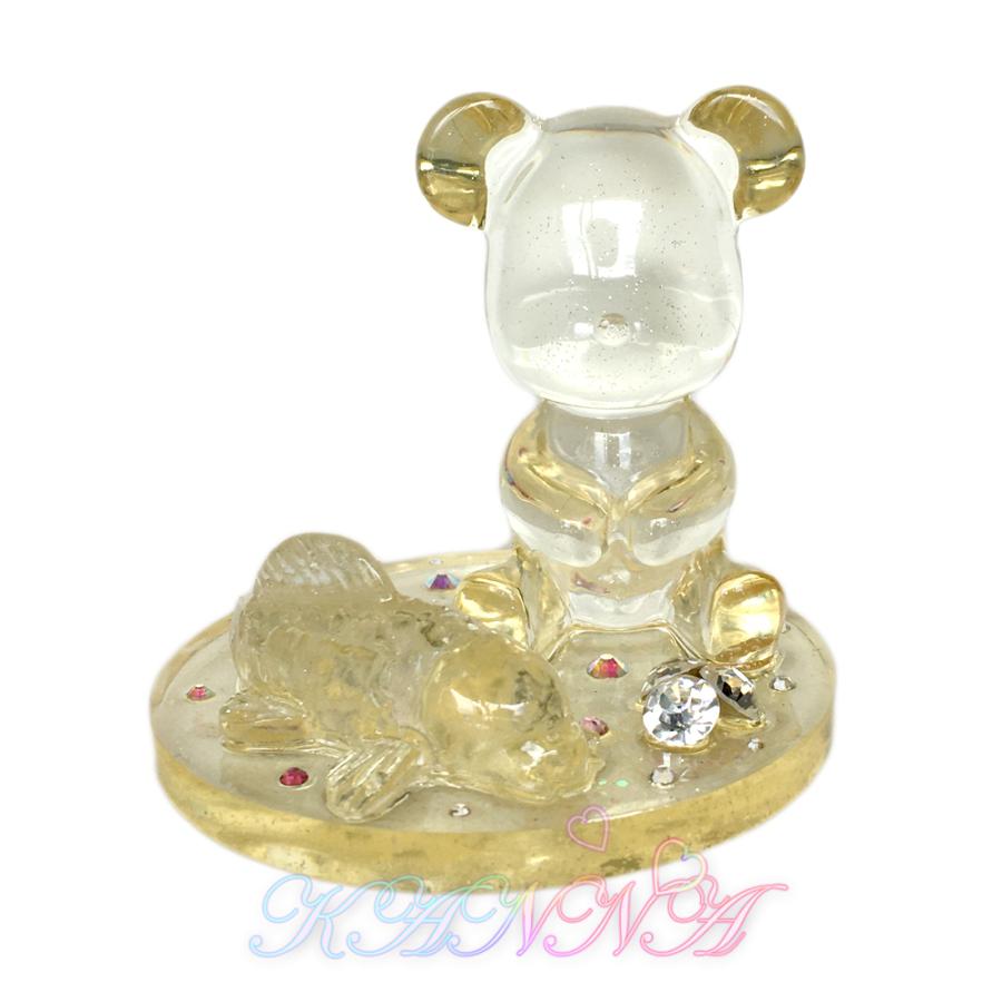 キラキラクリスタル♪ クリスタルベアと鯉のインテリア クリスタル  by Kanna | 