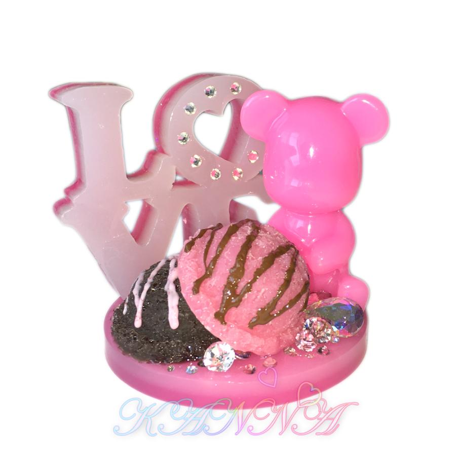 とってもラブリー♪ピンクベアとアイスのスイーツ インテリア  by Kanna | 