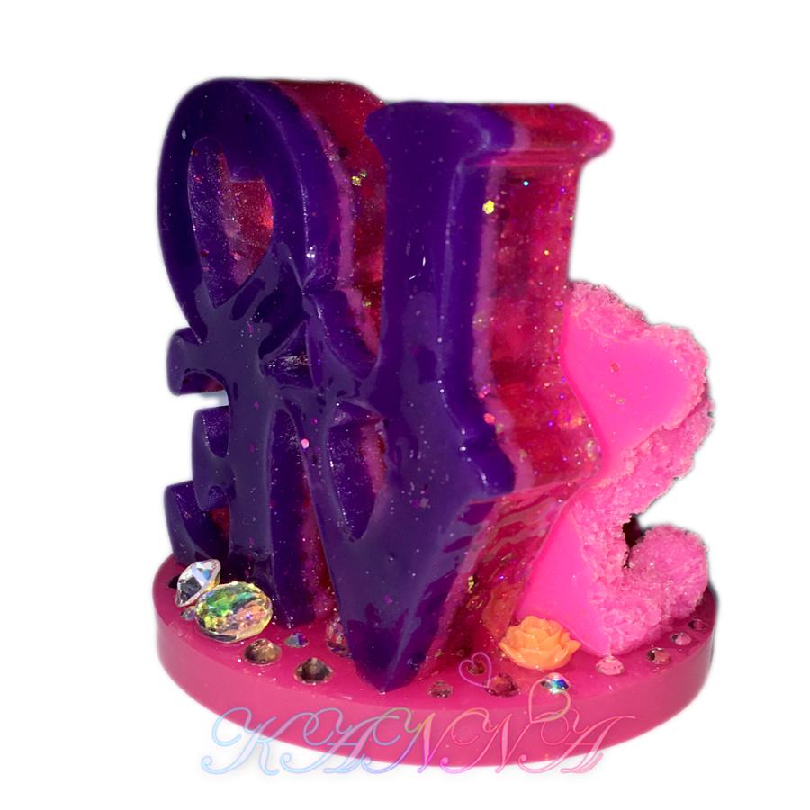 可愛い♪目隠しベアの姫盛りメルヘンインテリア ピンク×パープル  by Kanna |  | 04