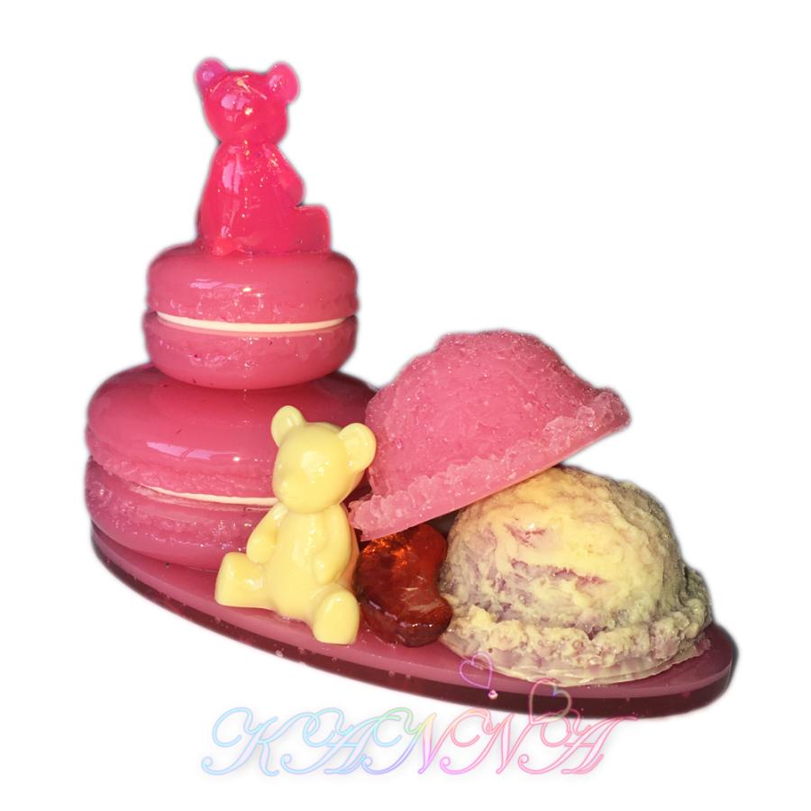 ピンク系♪ とっても可愛い！アイスとマカロンとくまたんのスイーツ インテリア  by Kanna |  | 02