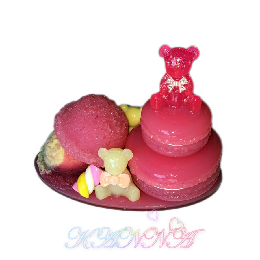 ピンク系♪ とっても可愛い！アイスとマカロンとくまたんのスイーツ インテリア  by Kanna |  | 03