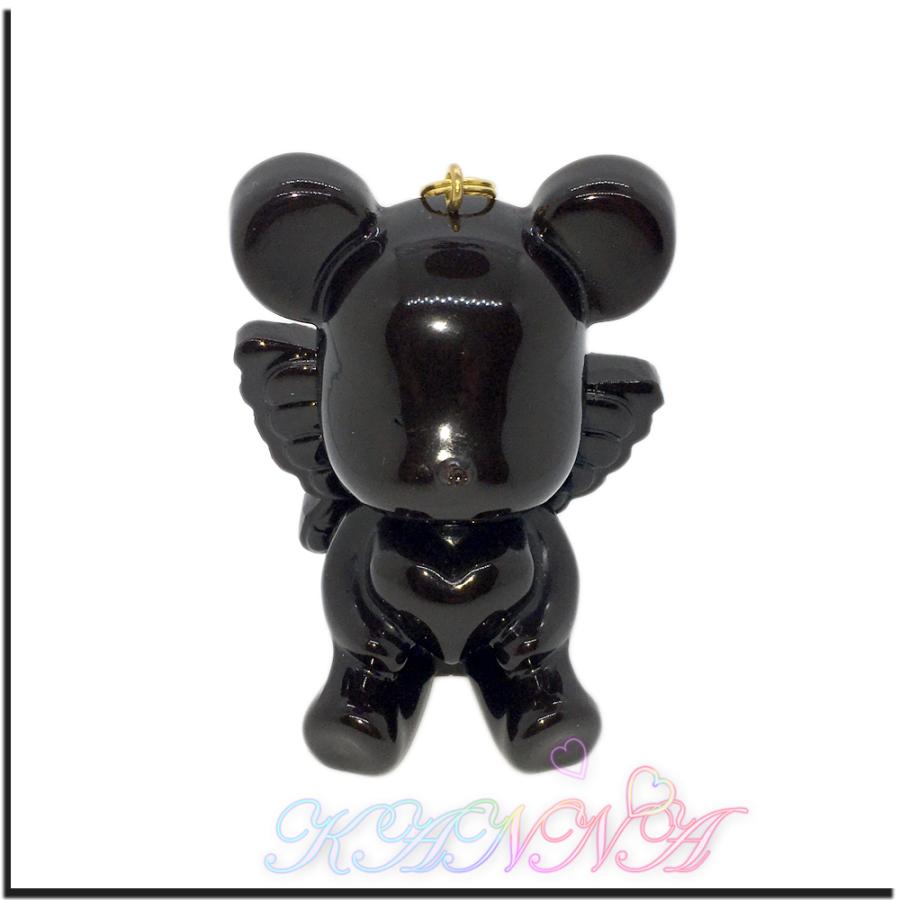 キラキラ 半立体 クリスタル ベア バッグチャーム キーホルダー  by Kanna |  | 14