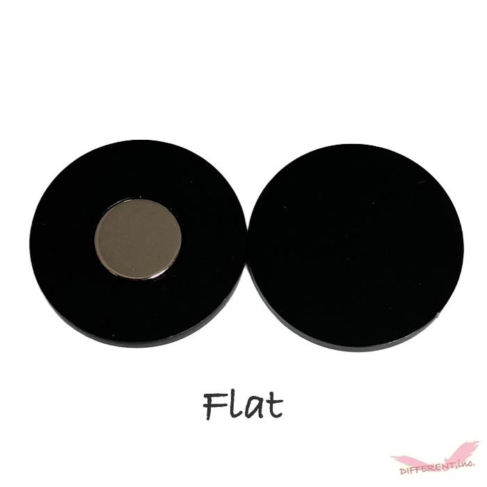 BLACK ゴルフマーカー フチ有りとフチなし 黒鍍金のマーカーとハットクリップセット |  | 04