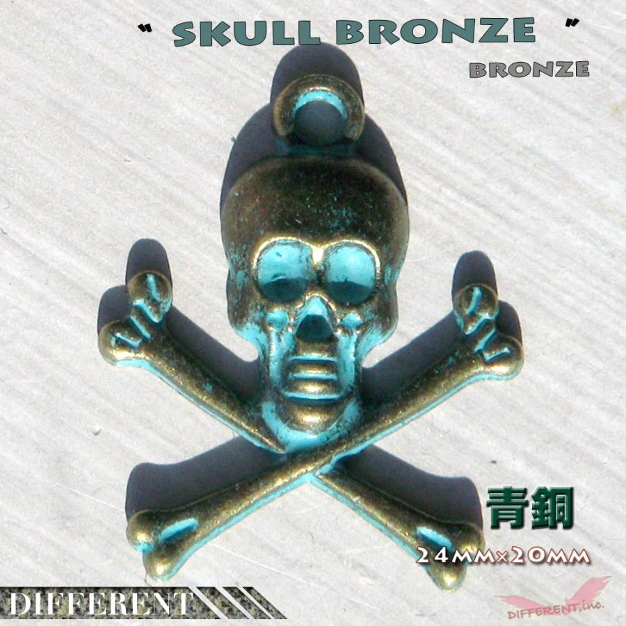 青銅 スカル チャーム | 