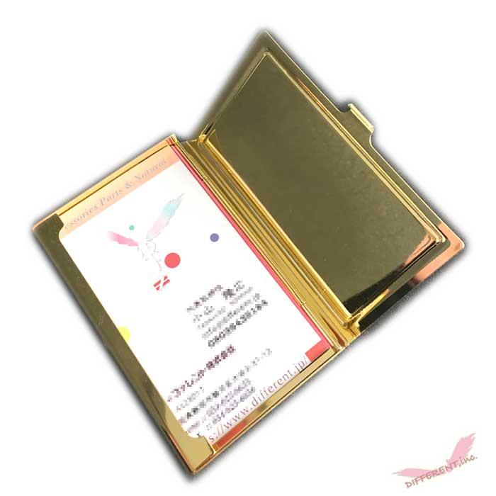 デコ土台 名刺＆カードケース イエローゴールド ステンレス製 |  | 05