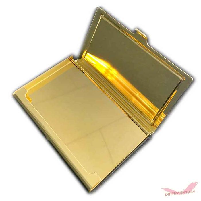 デコレジンベース 名刺＆カードケース イエローゴールド ステンレス製 3個セット |  | 02