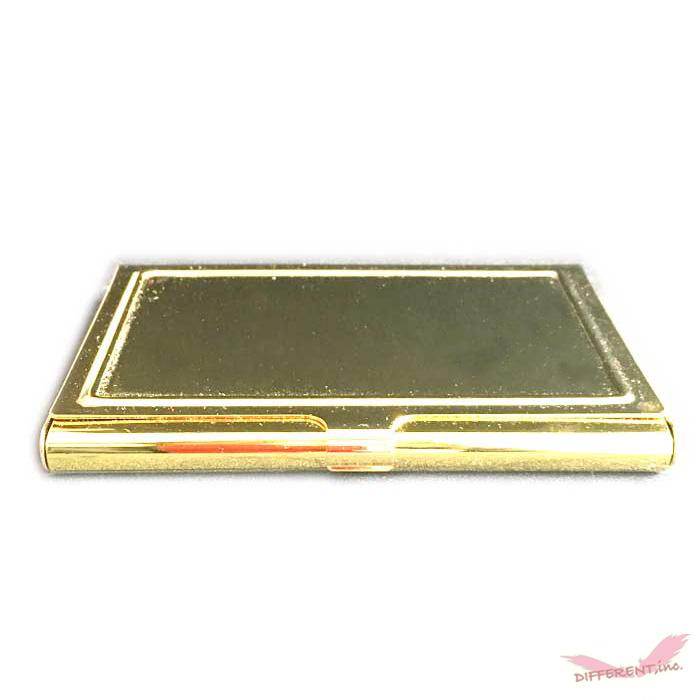 デコレジンベース 名刺＆カードケース イエローゴールド ステンレス製 3個セット |  | 03