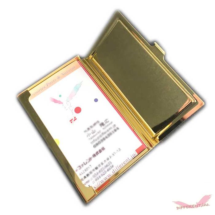 デコレジンベース 名刺＆カードケース イエローゴールド ステンレス製 3個セット |  | 05