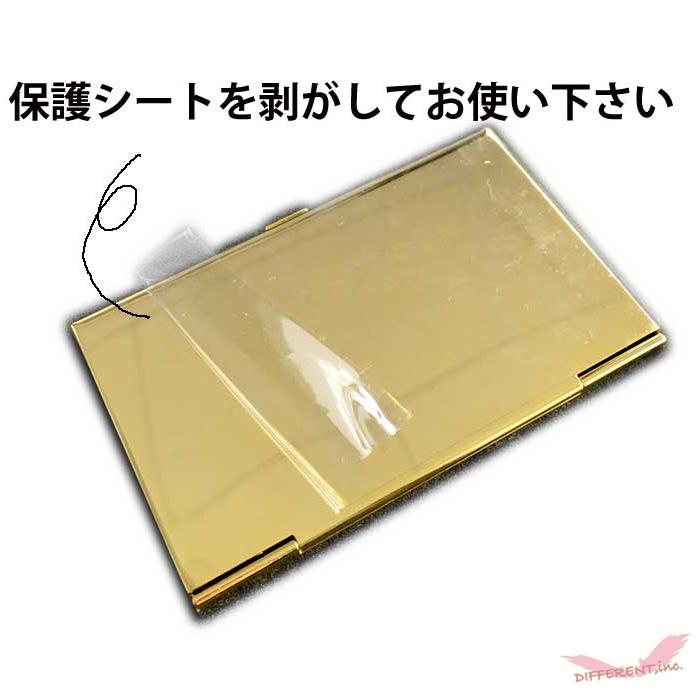 デコレジンベース 名刺＆カードケース イエローゴールド ステンレス製 3個セット |  | 06