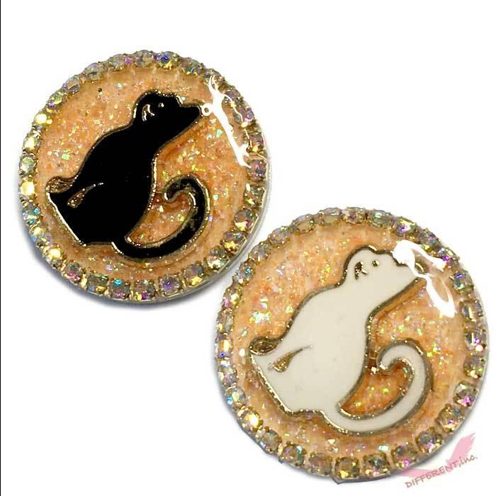 お上品にお座りしている ネコ ゴルフマーカー ハットクリップセット |  | 04