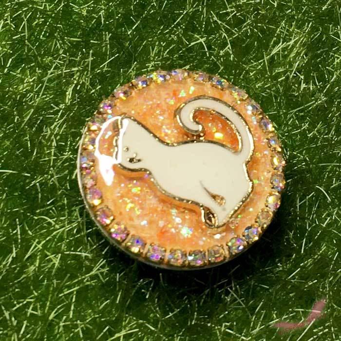 お上品にお座りしている ネコ ゴルフマーカー ハットクリップセット |  | 06