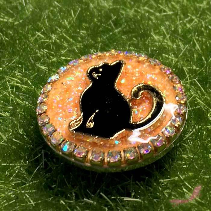 お上品にお座りしている ネコ ゴルフマーカー ハットクリップセット |  | 07