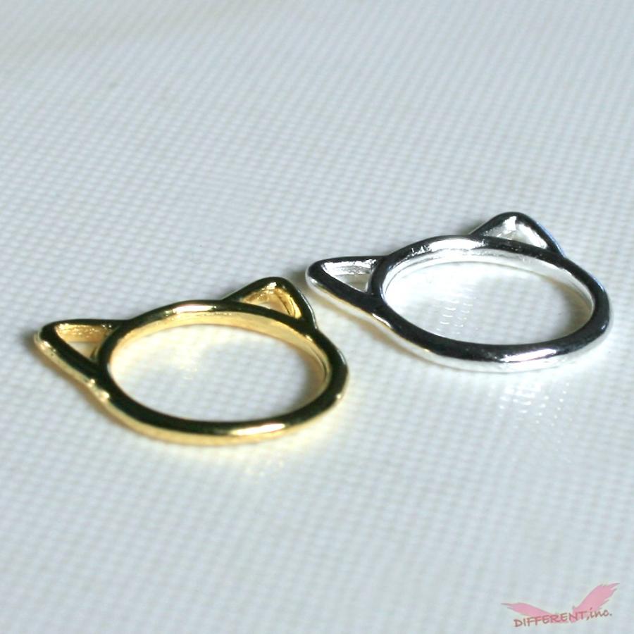 cat ring 猫 リング or フレーム チャーム | 