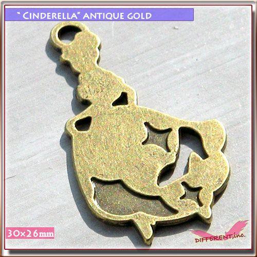 シンデレラ パーツ “Cinderella” 金古美  30*26 |  | 02
