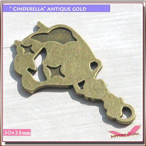 シンデレラ パーツ “Cinderella” 金古美  30*26 |  | 03