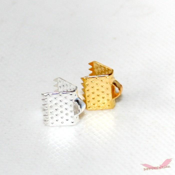 エンドパーツ 8mm  紐留め ワニ口クリップ 2個 |  | 02