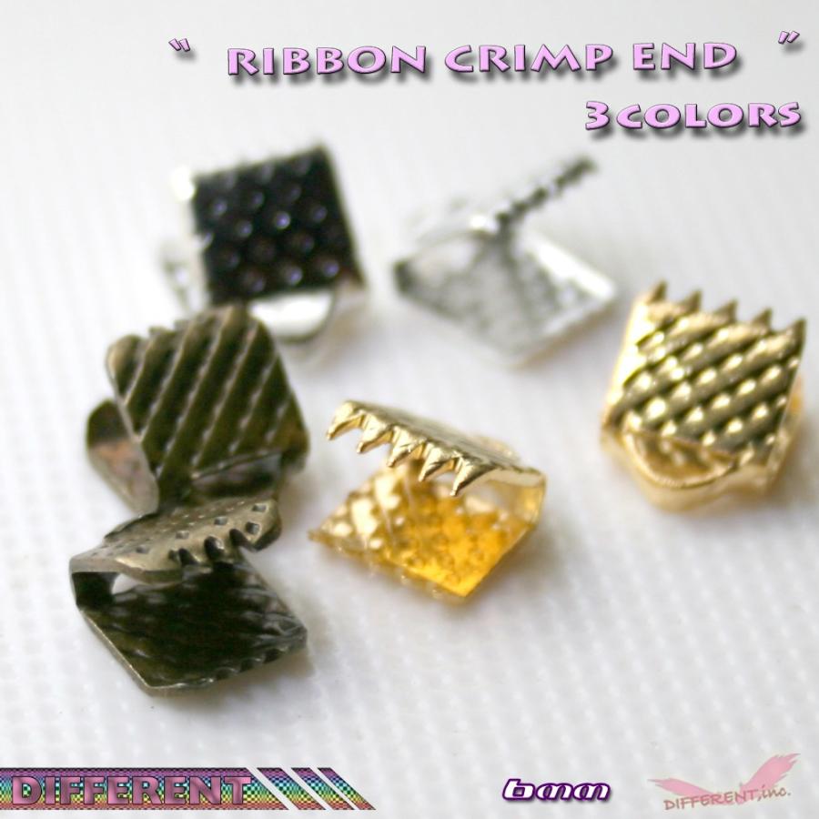 エンドパーツ 6mm  紐留め ワニ口クリップ 2個 3colors |  | 02