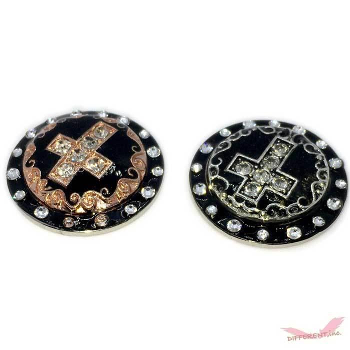 十字架 25mm ゴルフマーカー クリップセット |  | 05