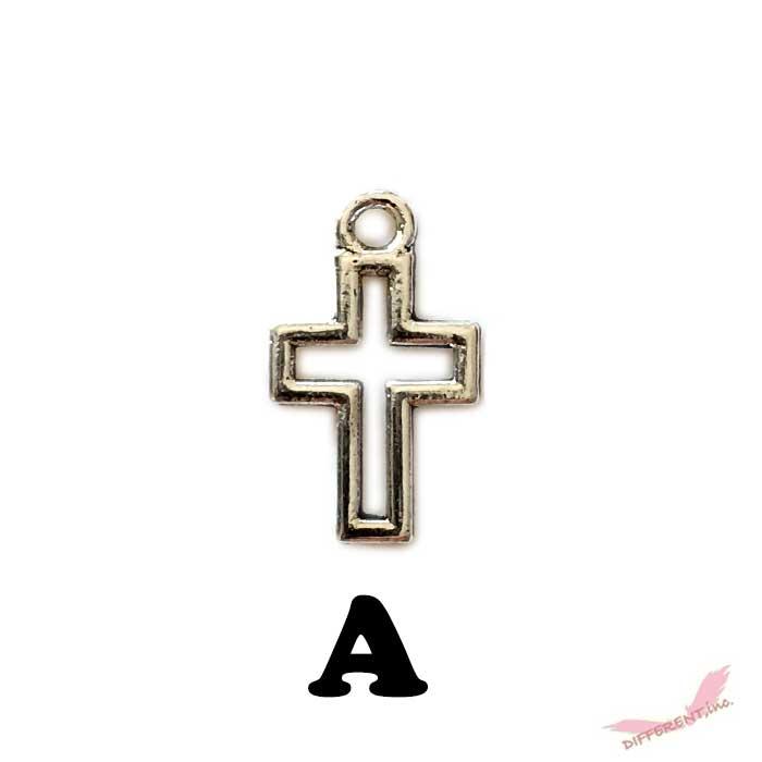 中空き ミニクロスチャーム Two type |  | 01