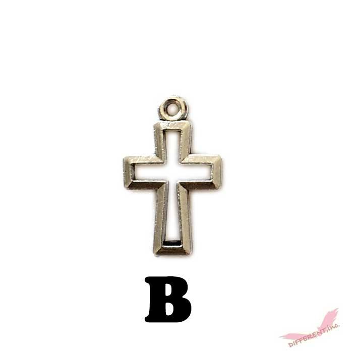 中空き ミニクロスチャーム Two type |  | 02