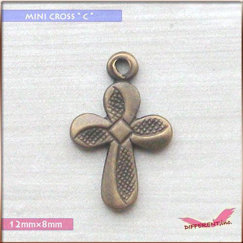 超ミニサイズのクロスチャームパーツ C | 