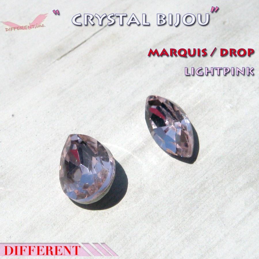 ライトピンク クリスタル マーキス／ドロップ |  | 01