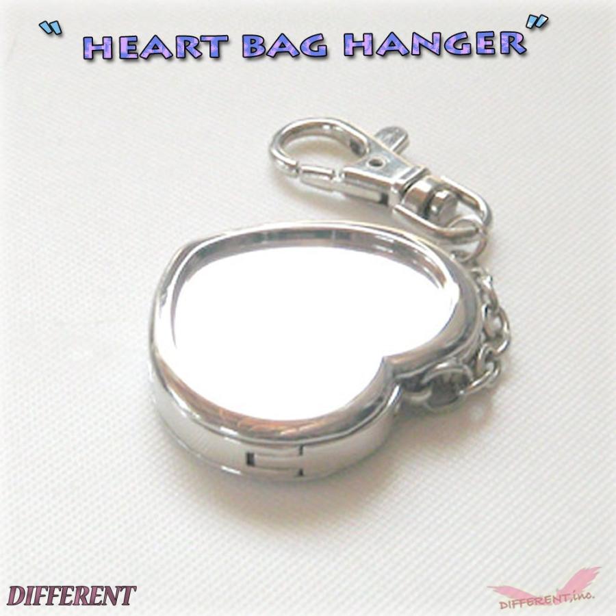 デコ素材 バッグハンガー ハートタイプ  チェーン＆ナスカン アーム収納タイプ |  | 04