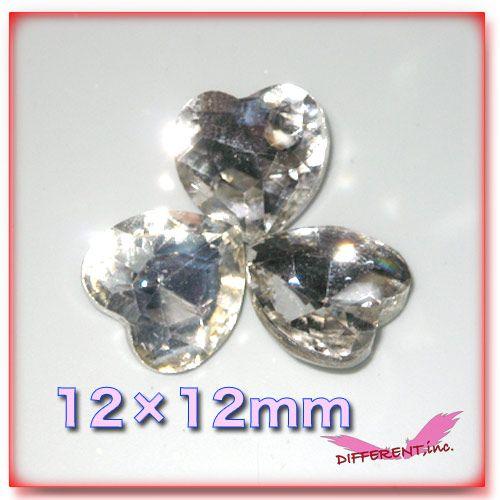 ネイル＆盛りデコに Crystal Heart 12mm ハート |  | 02