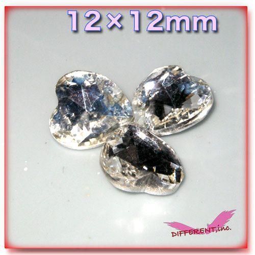 ネイル＆盛りデコに Crystal Heart 12mm ハート |  | 03