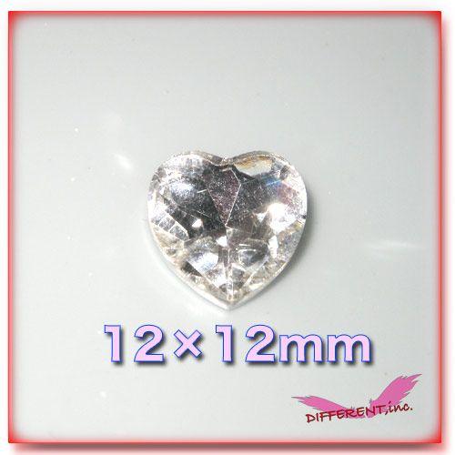 ネイル＆盛りデコに Crystal Heart 12mm ハート |  | 04