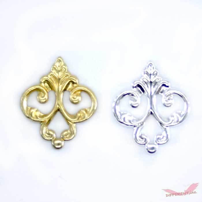 装飾パーツ 17mm×14mm 2Colors | 