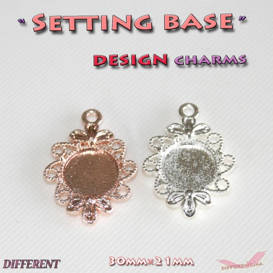 ラウンド デザイン セッティング台 全体30mm 2colors |  | 01