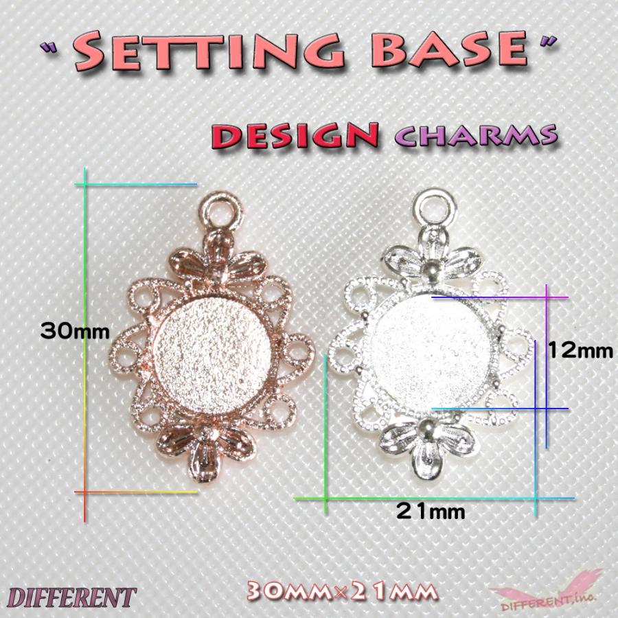 ラウンド デザイン セッティング台 全体30mm 2colors |  | 02