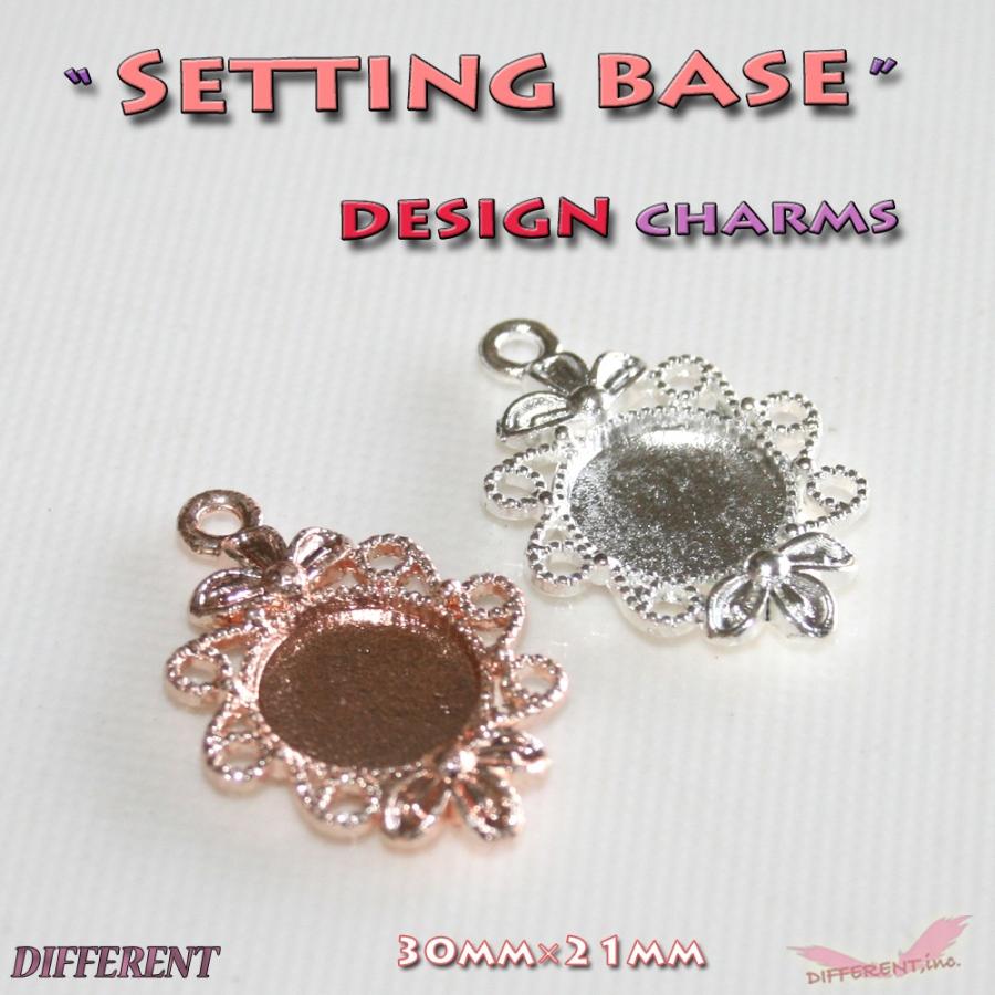 ラウンド デザイン セッティング台 全体30mm 2colors |  | 03