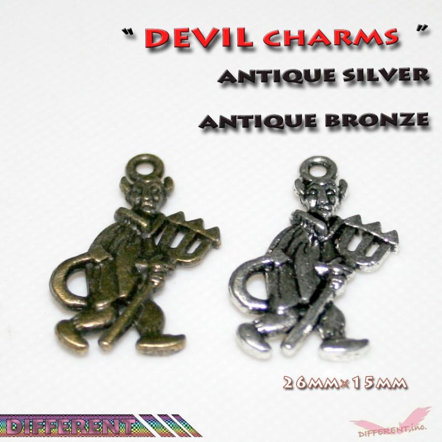 悪魔 DEVIL チャーム アクセサリーパーツ 2colors |  | 01