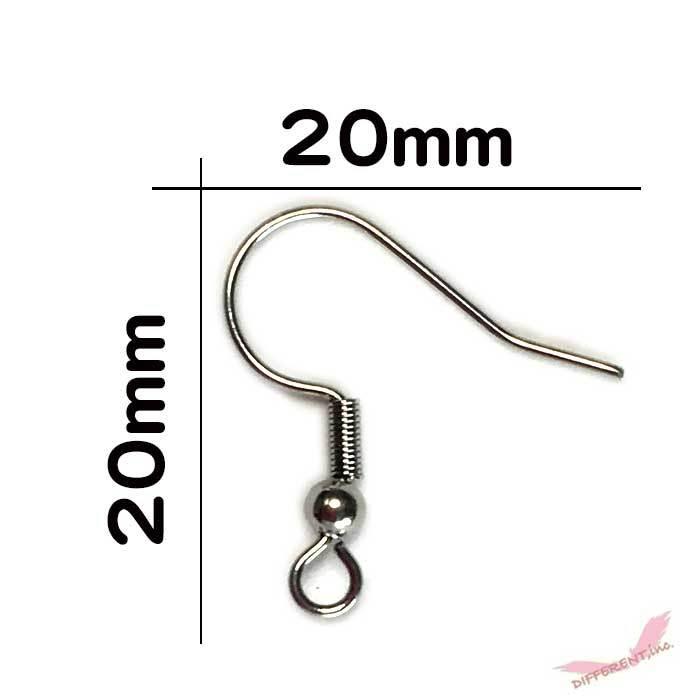 ステンレス製 フィッシュフックピアス 20mm |  | 03