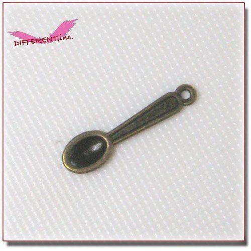 デコ＆チャームパーツ スプーン＆フォーク 4種 金古美 |  | 04