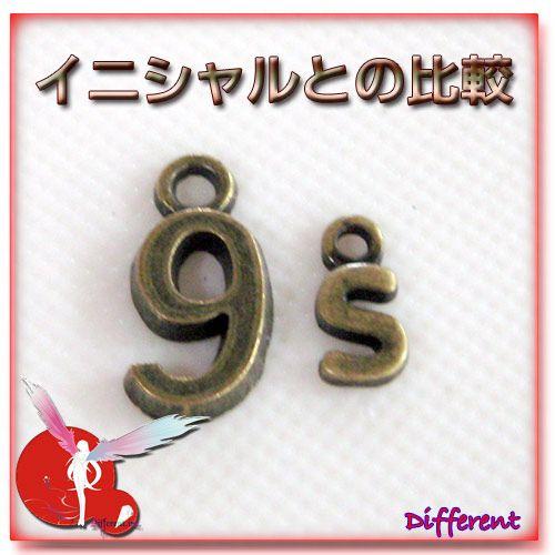 【アウトレット】チャームパーツ Numbers 0~9 |  | 03