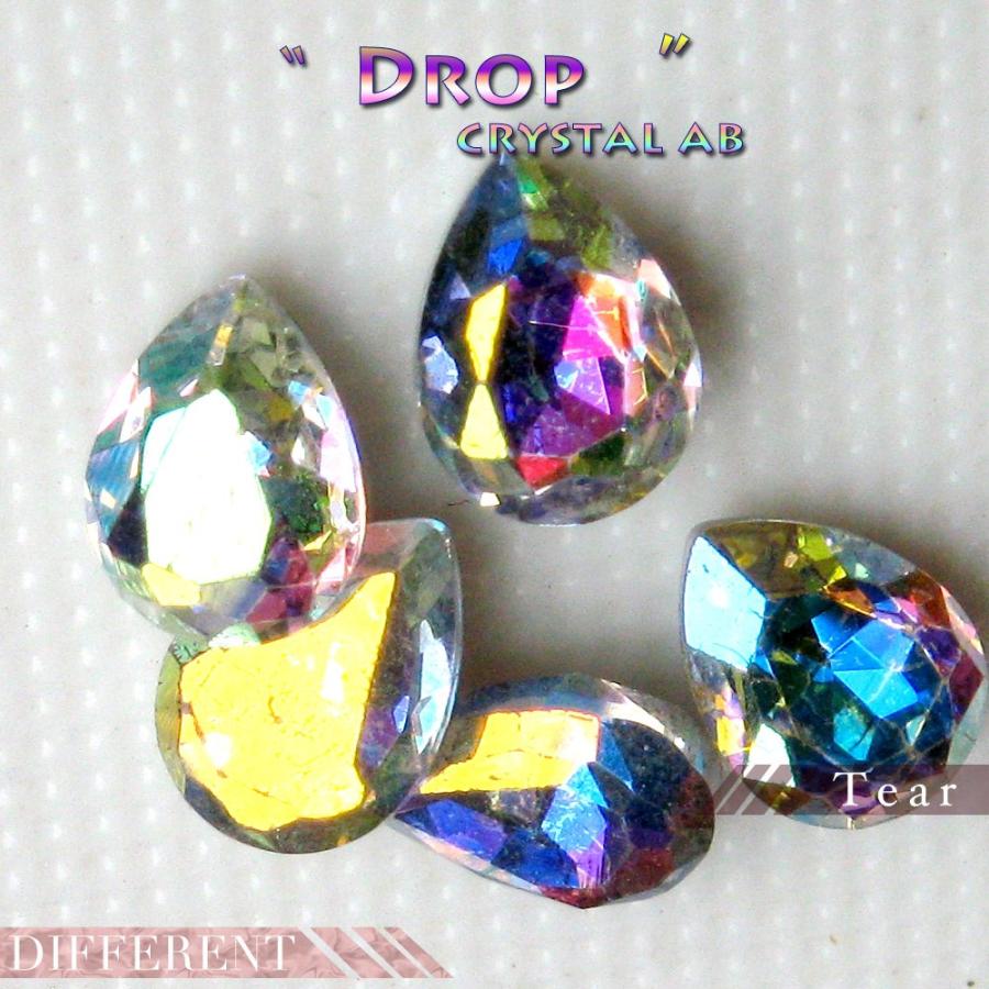 ドロップ クリスタルオーロラ 6×8mm |  | 02