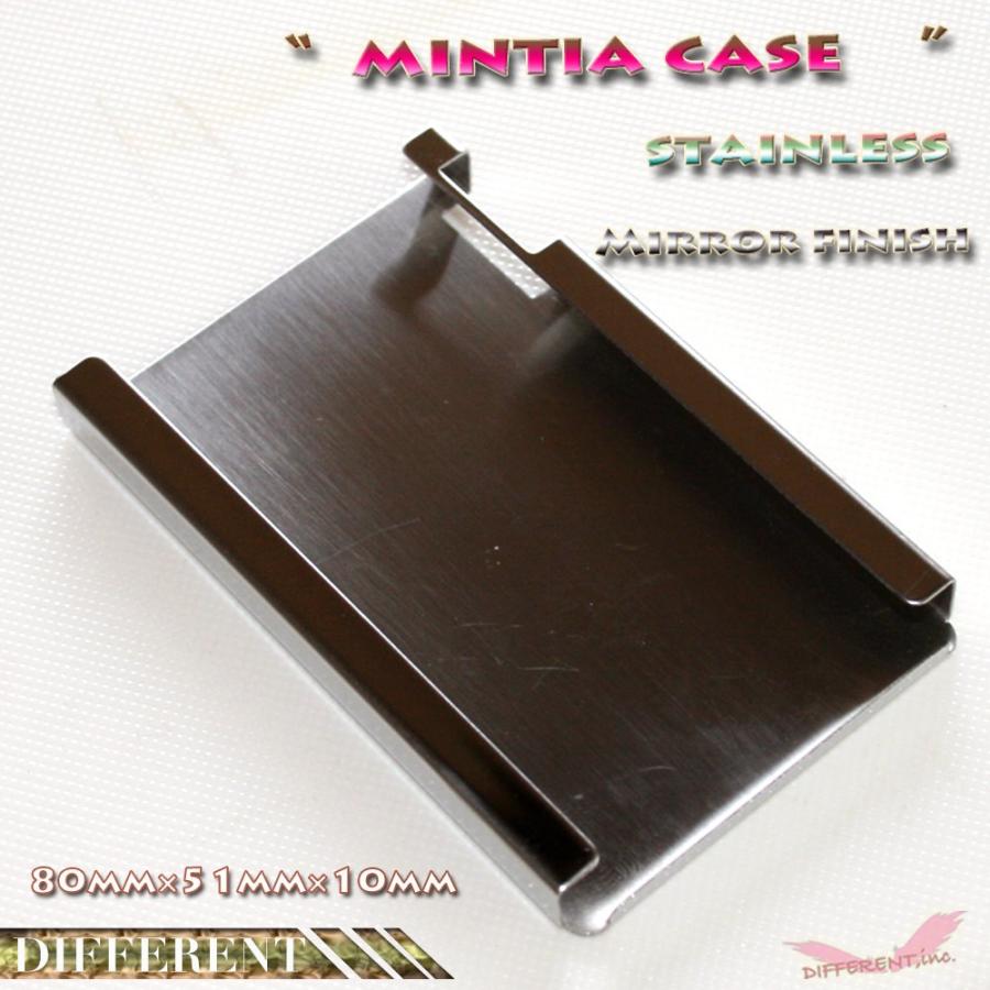 ミンティアケース シルバー 鏡面仕上 ステンレス製 激安 デコ素材 Dsten Msil1 Different 通販 Yahoo ショッピング