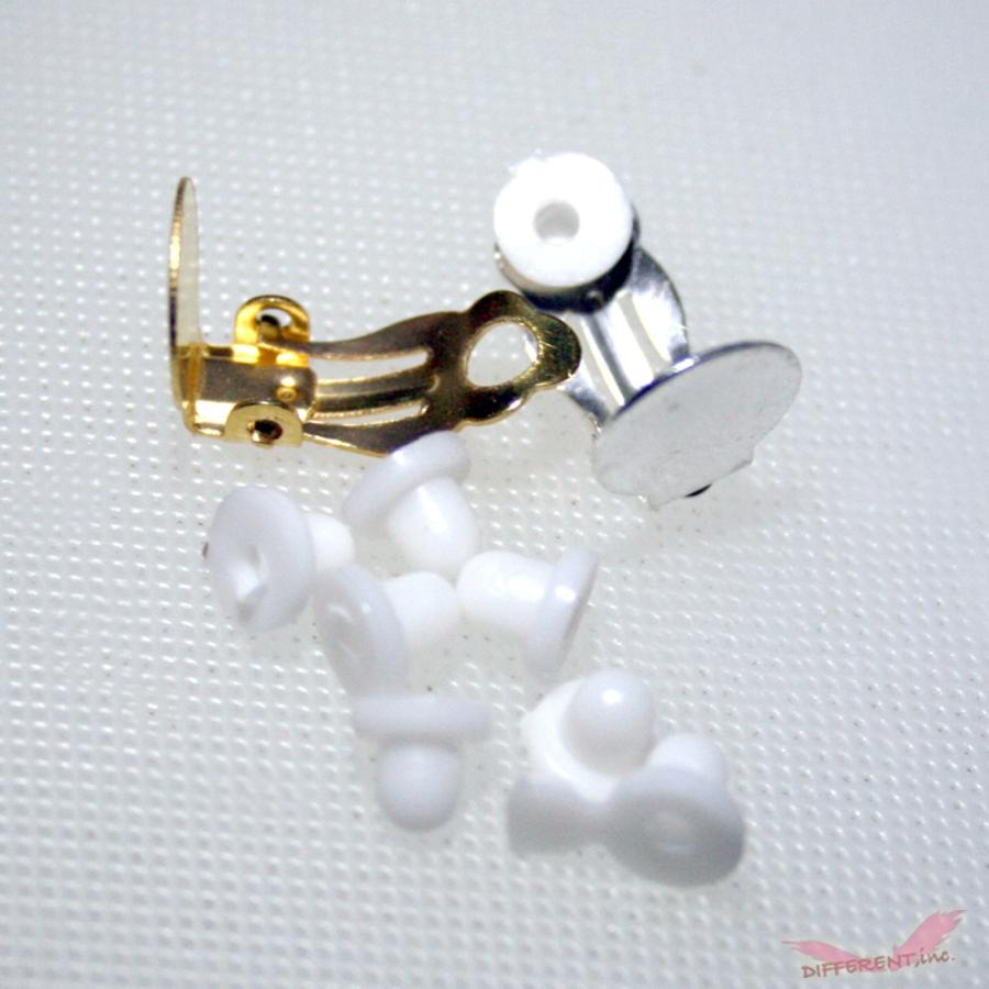 イヤリング クリップ式 ラウンド フラット10mm ハンドメイド アクセサリー 3colors |  | 01