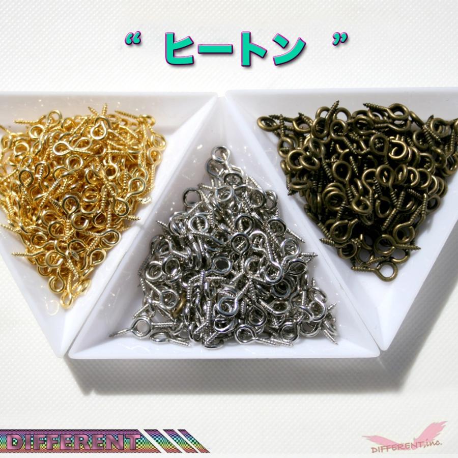 ヒートン 10個 3colors 3Type アクセサリーパーツ | 