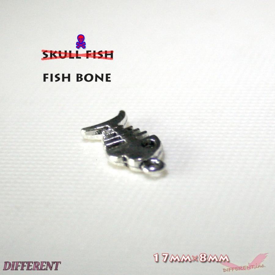 お魚 骨 チャーム ヴィンテージシルバー まぐろかな |  | 03