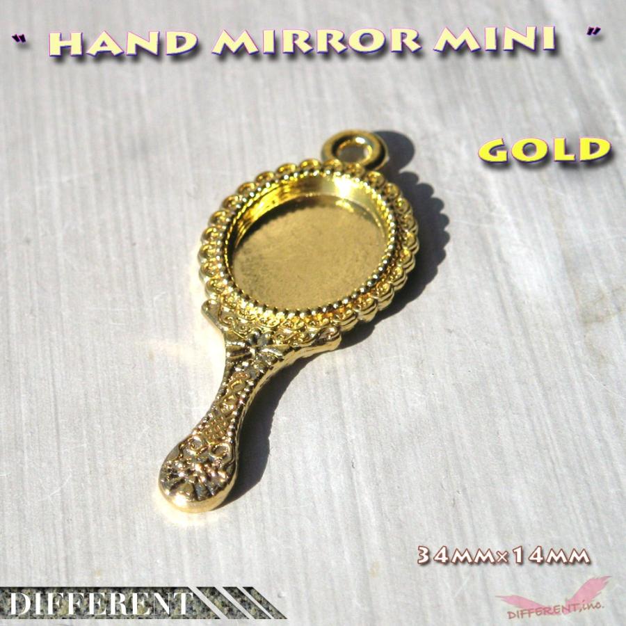 手鏡のゴールド チャーム |  | 03