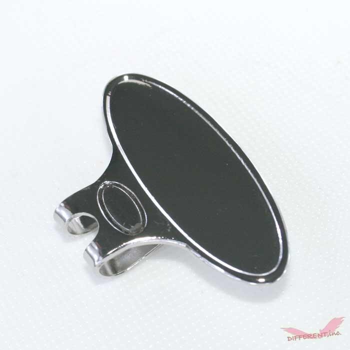 レジンデコができる ゴルフマーカーハットクリップ オーバル型 マグネット付 |  | 03