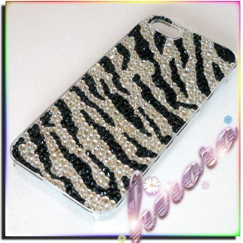 iPhone5/5sケース 豹柄  A級ガラスストーン |  | 03