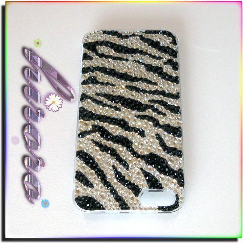 iPhone5/5sケース 豹柄  A級ガラスストーン |  | 04