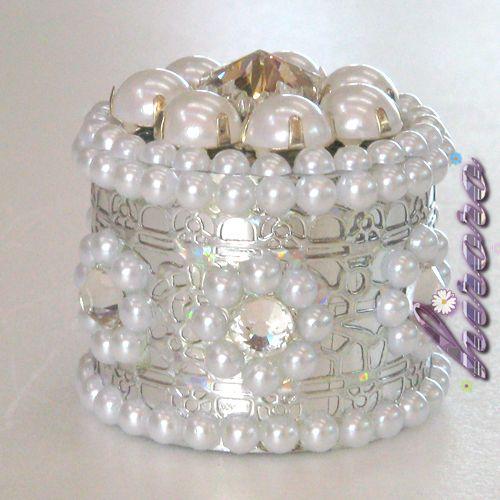 ペットボトルキャップ  ビジュー＆パールB |  | 01