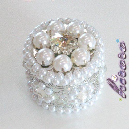 ペットボトルキャップ  ビジュー＆パールB |  | 02